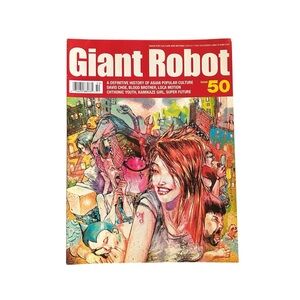 Giant Robot Magazine 50 2007 David Choe Cover Art Asian Pop Culture Out of Print